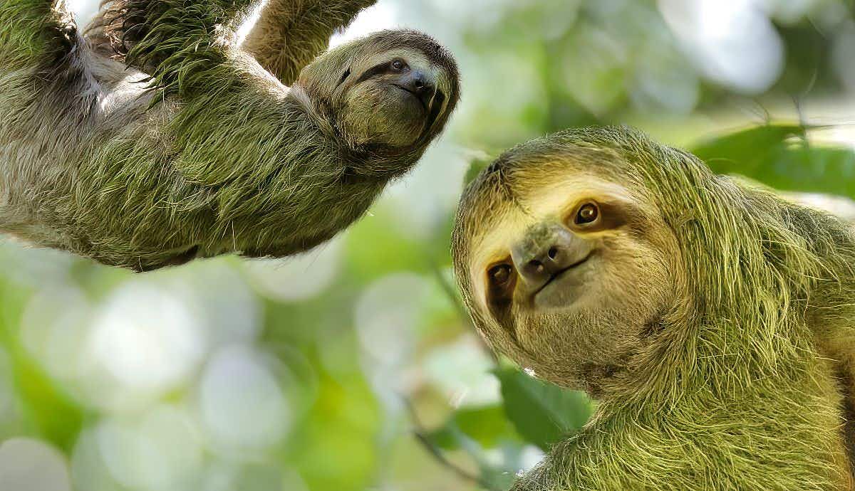 Why Do Sloths Turn Green in The Rain?