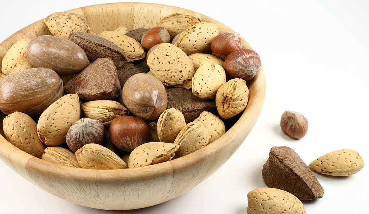 mixed nuts bowl