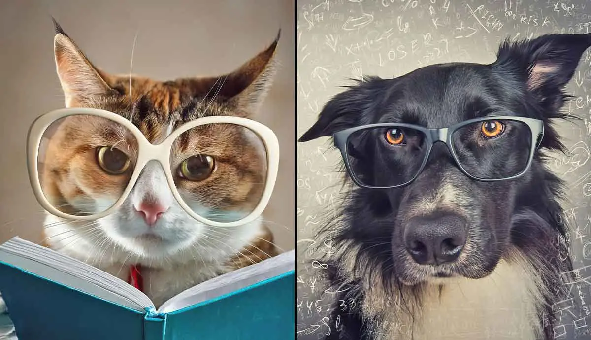 cats vs dogs higher iq