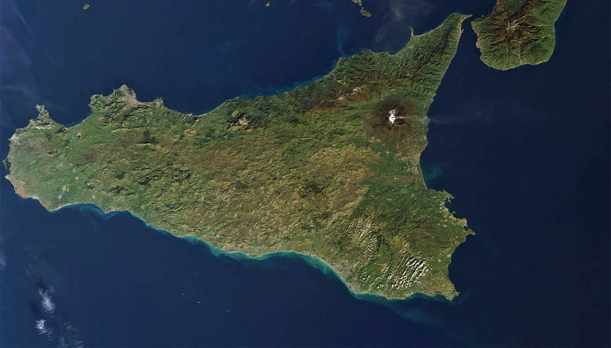 map of sicily