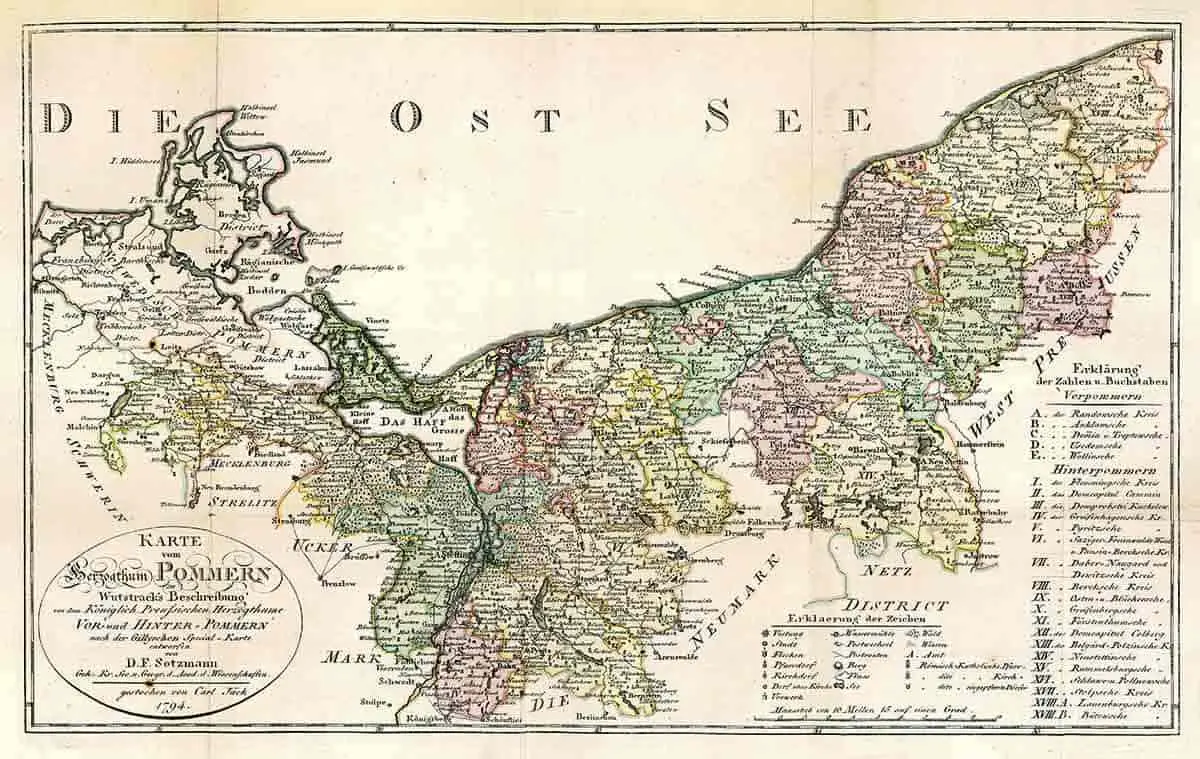 pomerania map